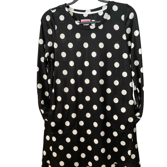 KATE SPADE Polka Dot Black & White Long Sleeves Dress Size Small/Medium BNWT - Picture 8 of 12